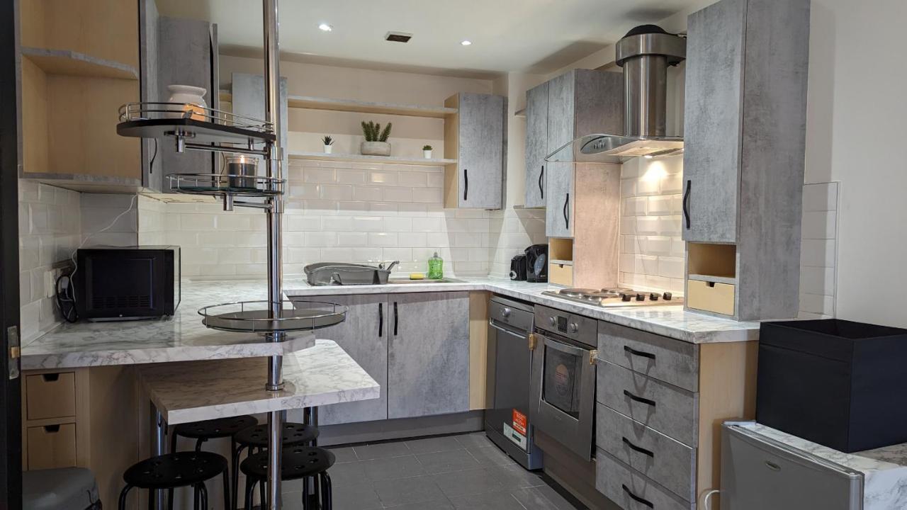 Jpg Theatre Suite - High Floor Mcr Luxe Apartment W Balcony Canal Views Manchester Exterior foto
